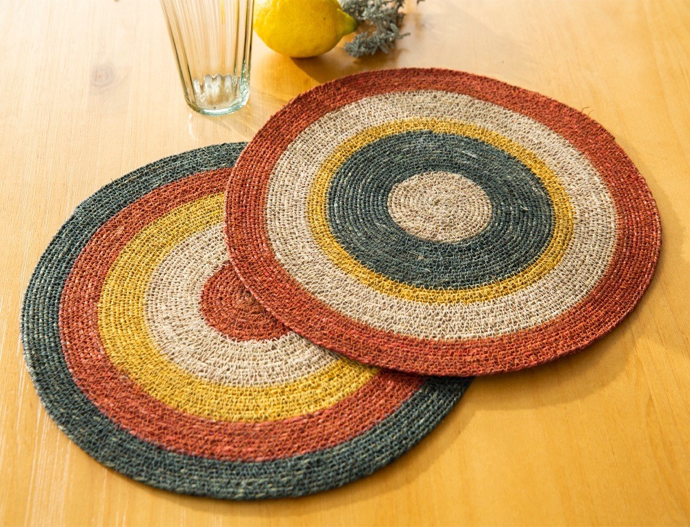 2 Tischsets Madras
