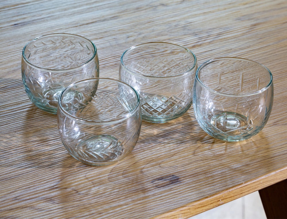 Lot de 4 verres assortis La table de Louise