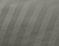 Gestreifter Satin grau