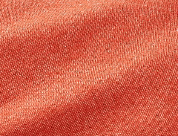 Flanelle tissé-teint orange