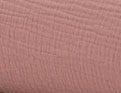 Gaze de coton bois de rose