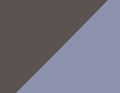 Coton fin carbone/bleu chardon
