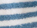 Petit pompon rayures azur