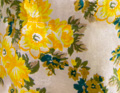 Blumenbeet gelb