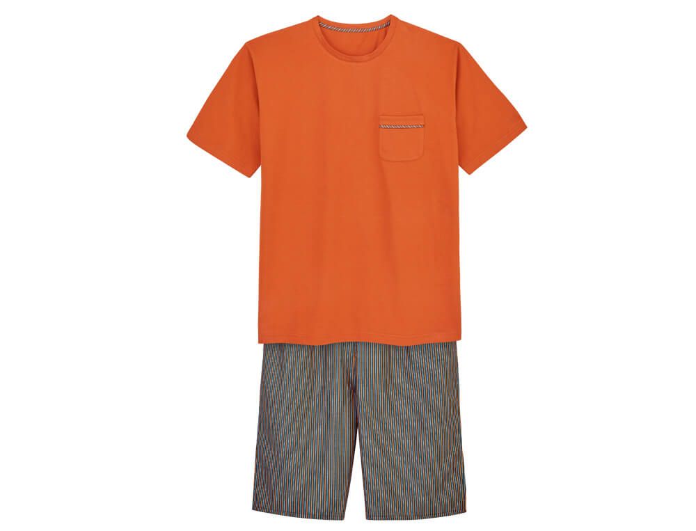 Pyjama Manhattan Baumwolle Linvosges